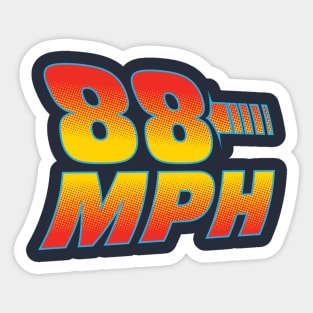88MPH Sticker